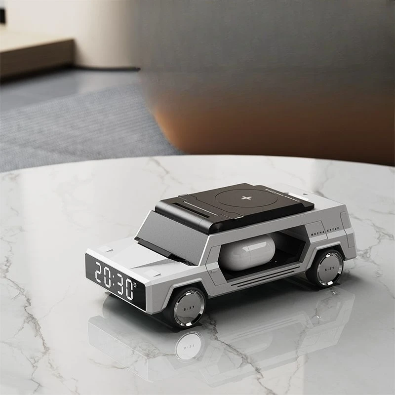 Desktop car creative ornament multi-port wireless charger mobile phone multi-function