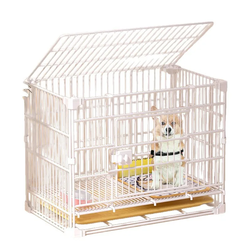 Gabbia per cani Gabbia in ferro Gabbia da trasporto Può essere impilata per cuccia per animali domestici
