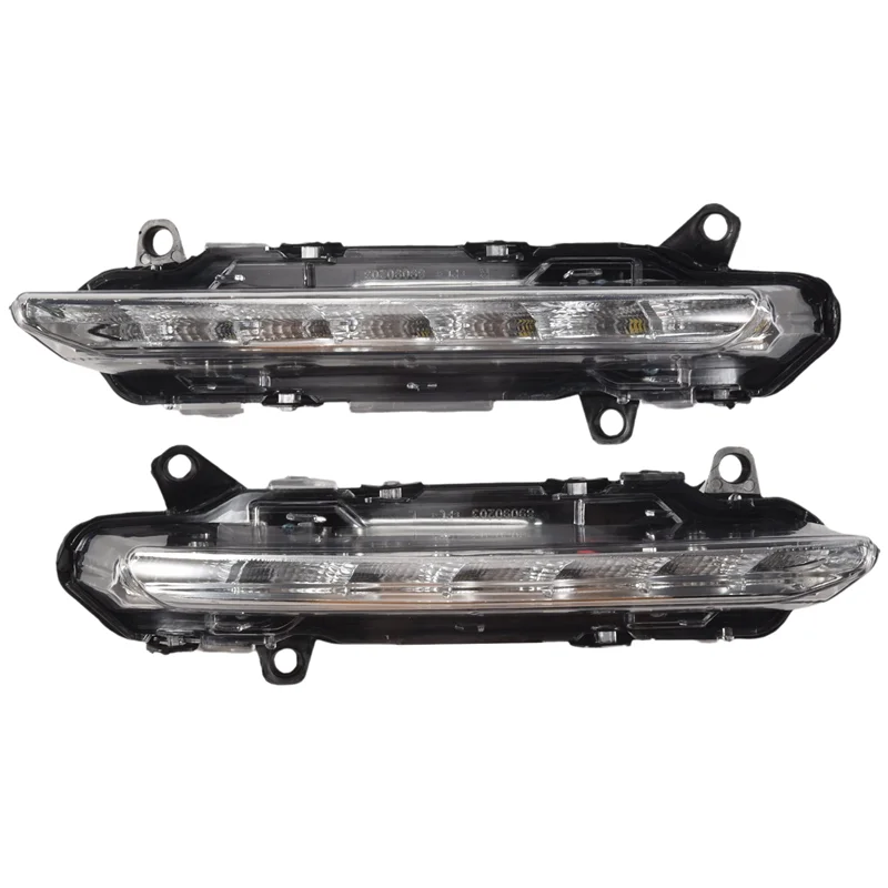 A09E-1 par L + R Led luz de circulación diurna Drl para Mercedes Clase S 09-13 W221 S350 S500 2218201856 2218201756