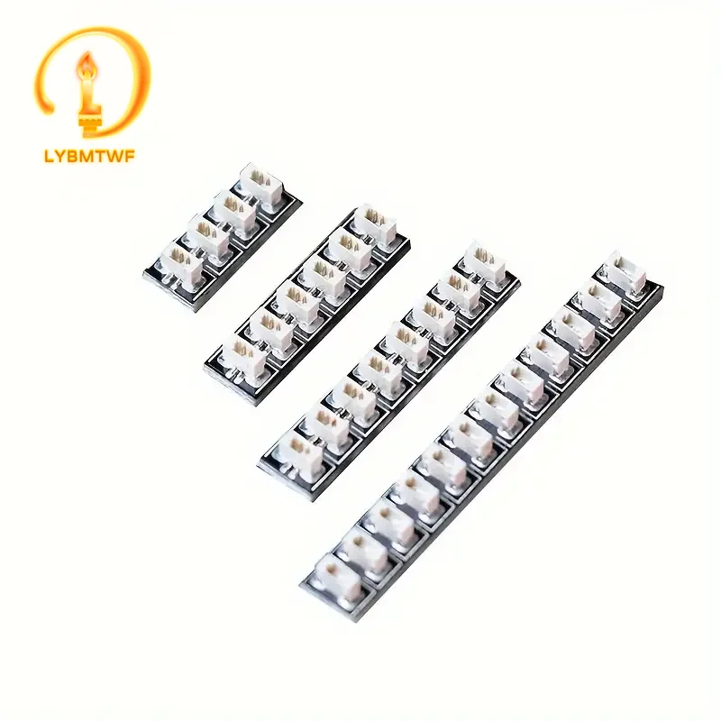 5pcs 0.8mm 2 Pin Expansion Board Sockets for LED Light Kits, Compatible with Lego Blocks Models, DIY Building Blocks Accessories