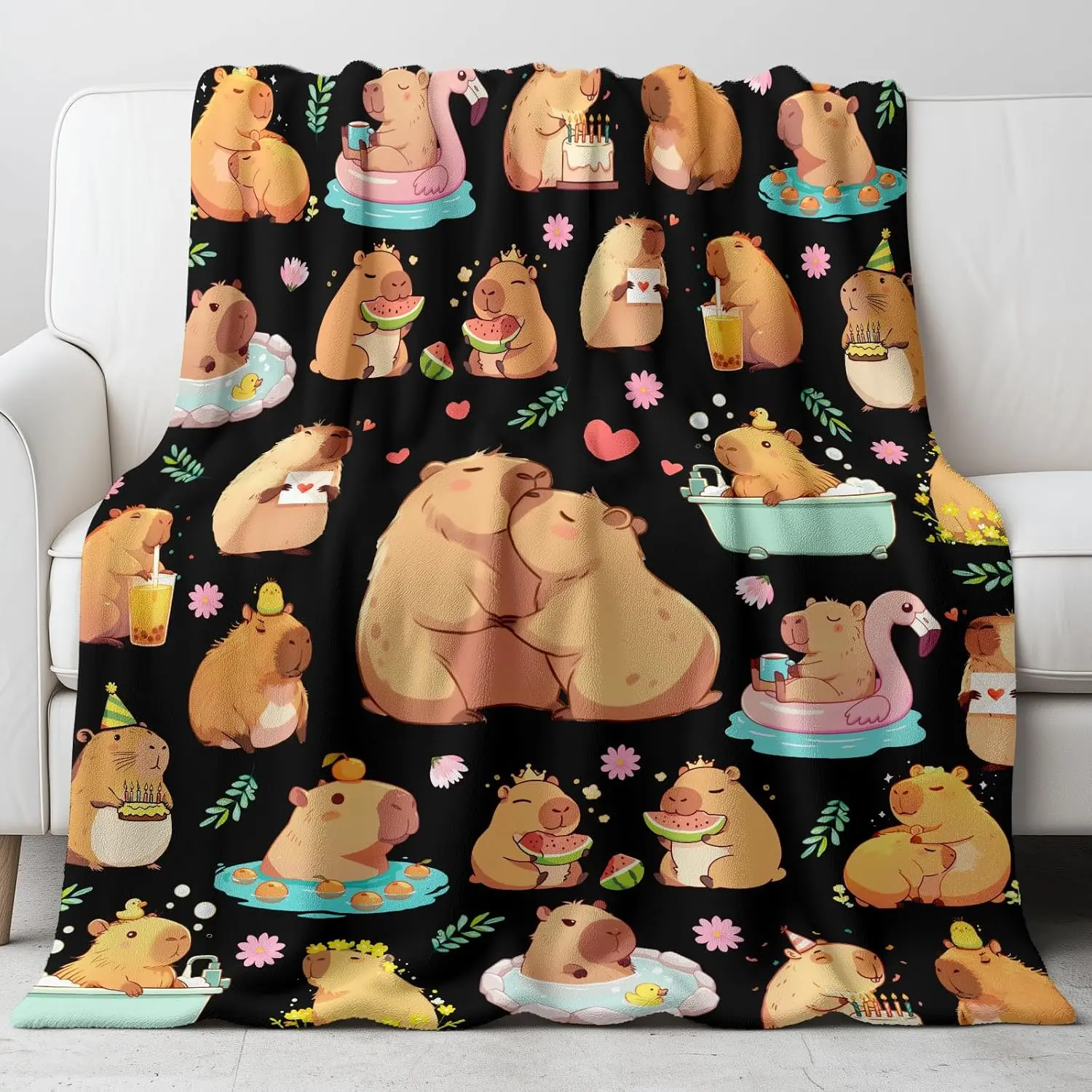 Shark Blanket for Kids Ultra Soft Fleece Cute Shark Themed Gift for Boys Girls Perfect for Birthday Christmas Holidays Everyday
