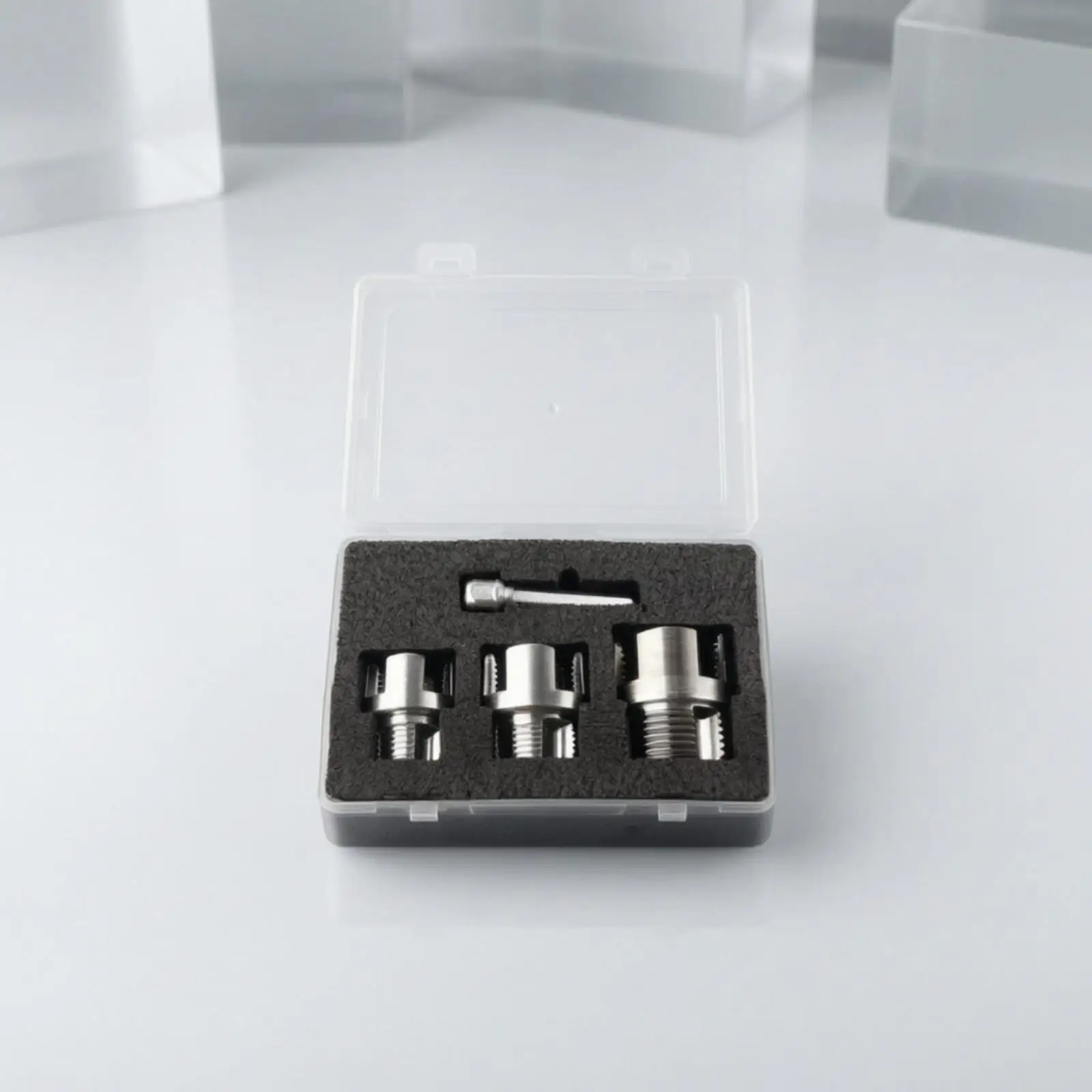 Plumbing Threading Machin Set with Labeled Dies for 20mm 25mm and