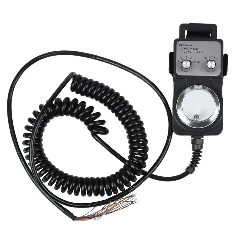 4X CNC 4 Axis MPG Pendant Handwheel For FAGOR GSK Siemens FANUC System 5V Manual Pulse Generator