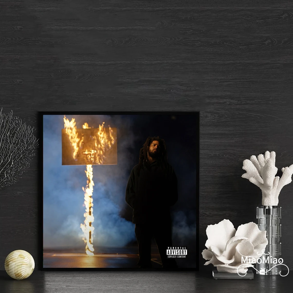 

J. Cole The Off-Season Music Album Cover Poster Canvas Art Print Home Decor Wall Painting ( No Frame )