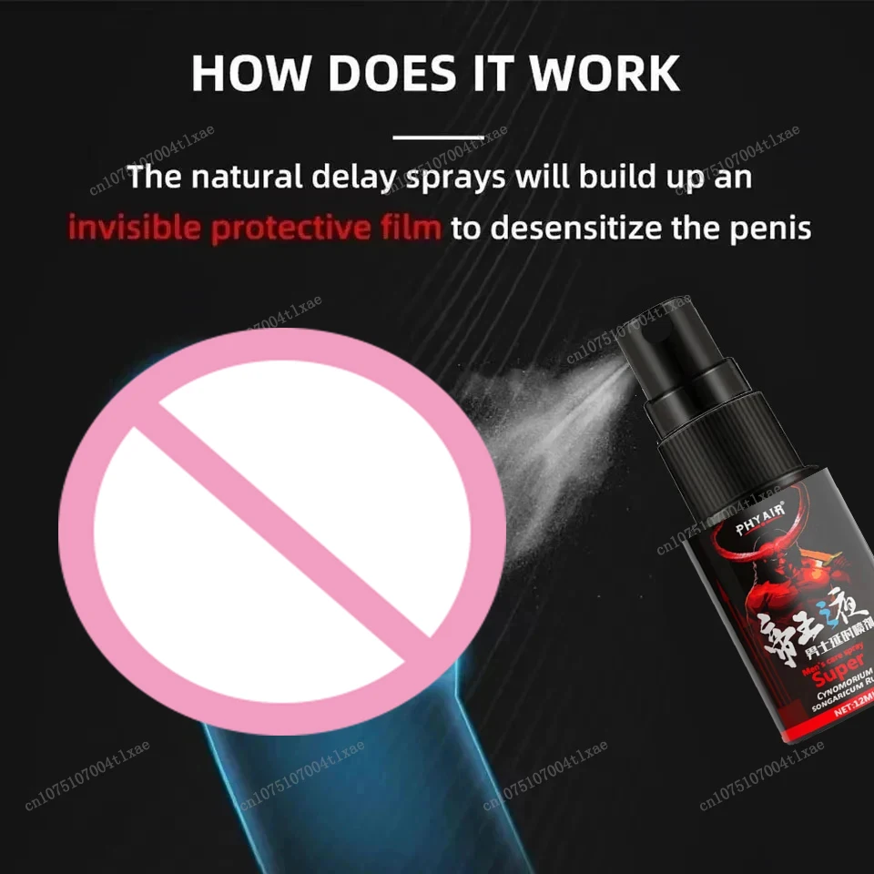 Best Men Sex Delay Spray For Delaying Ejaculator Long Lasting 60 Minutes Anti Premature Ejaculation Erectile Product For Man - Image 4