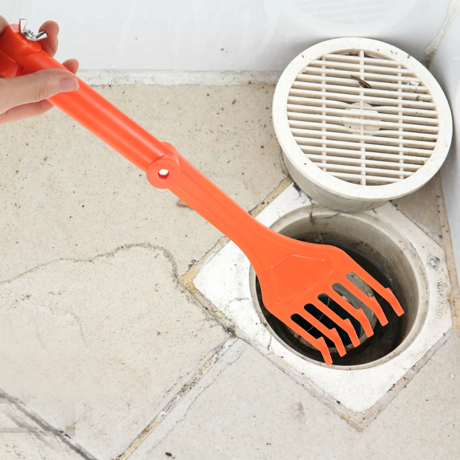 

Mini Rake Cleaning Tool Plastic Supply Gutter Duster Outdoor Guard Roof Yard Leaves Debris Multifunctional Design Durability