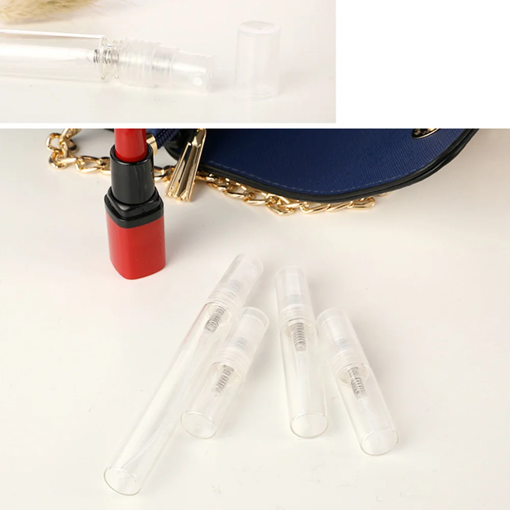 12Pcs Empty Perfume Bottles Portable Refillable Glass Spray Containers for Fragrance and Makeup Water Travel Friendly Compact