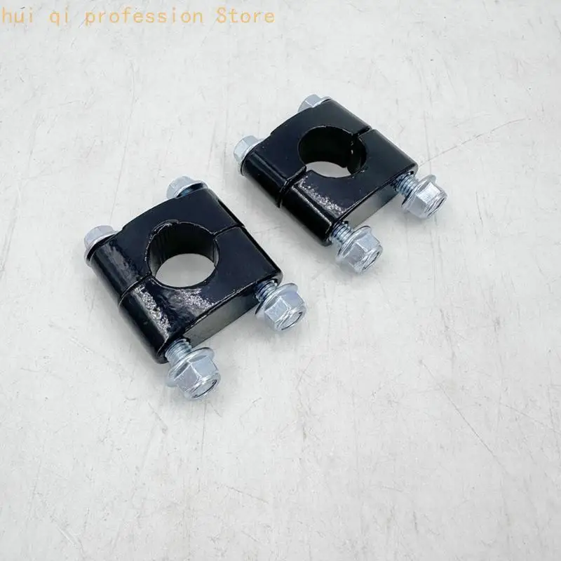 Oberes Lenkerklemmenpaar, 7/8 Zoll Ersatzhalterung, Zwei-Schrauben-Spaltblöcke mit Hardware für Reparatur und Montageteil H8WE – Detail 8