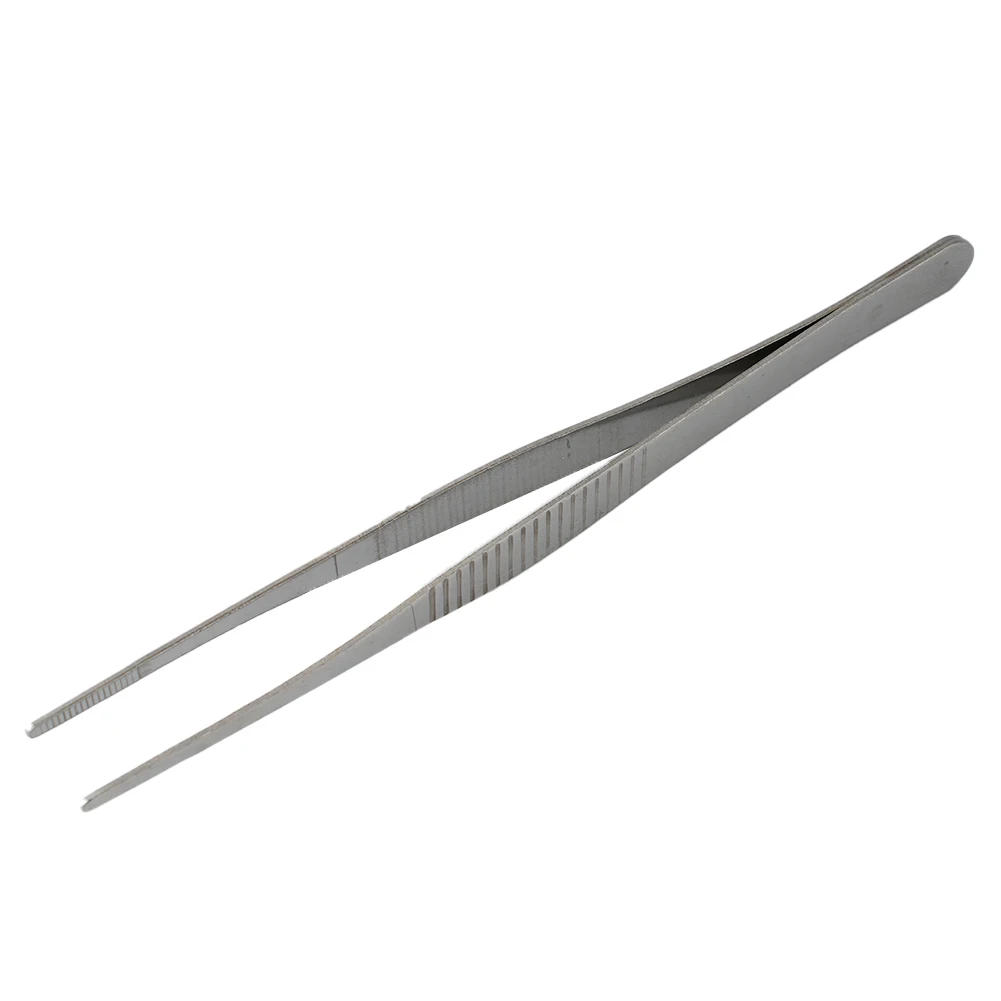 

Clips Tweezers Hospital Manufacture Repair Store Home Tools 3 Pcs Accessories Anti Slip Silver Builder Plumber