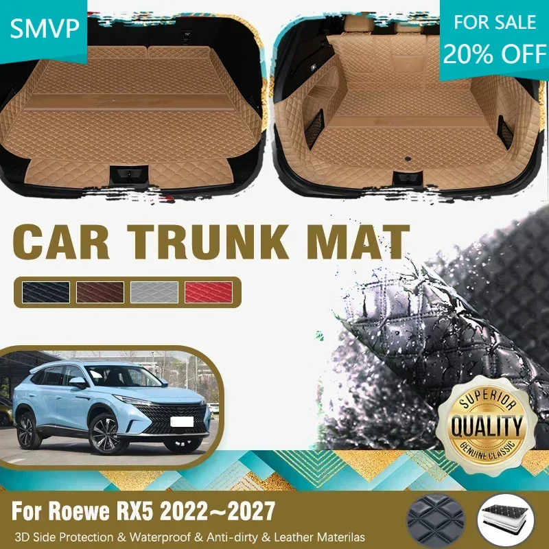 

Car Rear Trunk Mat For Roewe RX5 eRX5 D5X MK3 MG HS MGHS MK2 2022-2027 Anti-dirty Cover Storage Pad Cargo Liner Auto Accessories