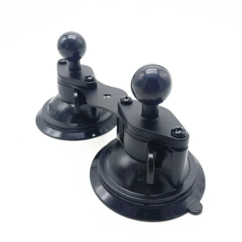 Bola dupla cabeça dupla ventosa, Ball Mount, Twist Diamante, ON OFF Lock, GoPro para RAM, tomada dupla, GOPro Camera, 1"