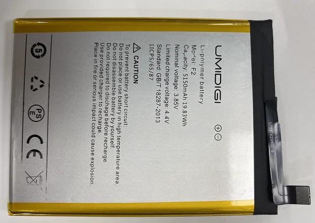 2025 high quality batteries for umidigi f2 mobile phone battery f2 new large capacity battery export battery