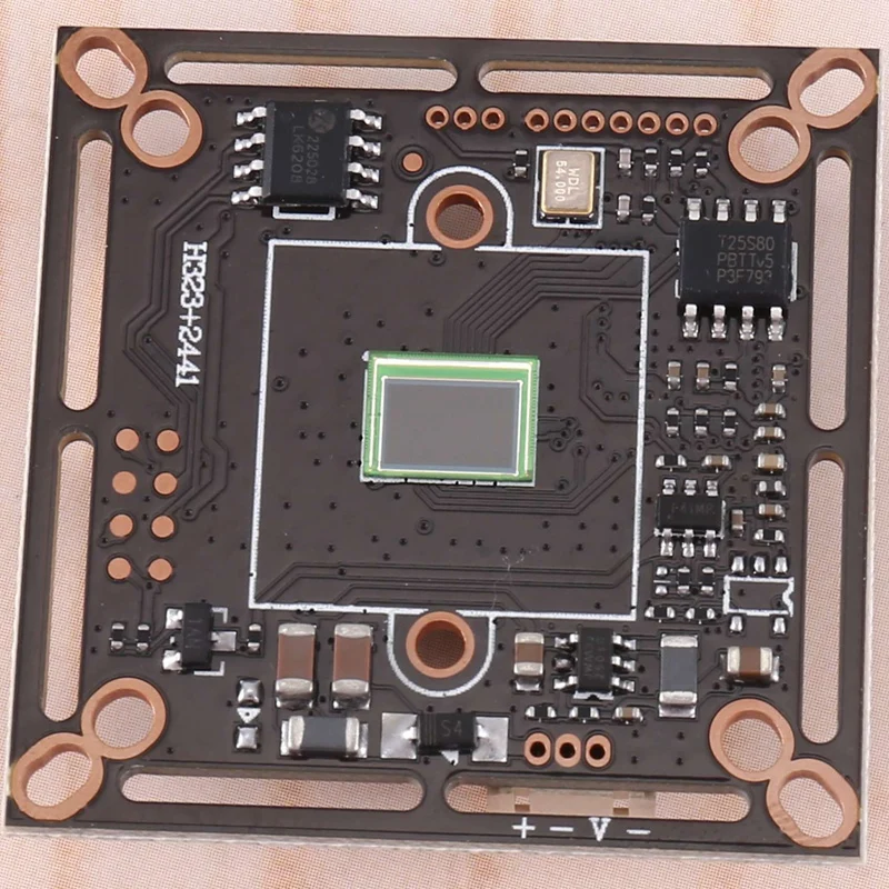 Carte PCB de technologie de caméra de vidéosurveillance Starlight, faible éclairage, 0,0001 lux, NVP2441 + IMX323 HD, 4 en 1, AHD TVI CVI CVBS, 2MP