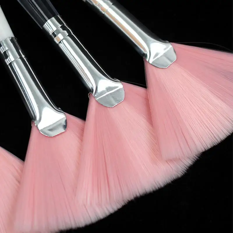1Pcs Fan-Shaped Makeup Brush Facial Mask Brush Soft Applicator Brushes Facial Beauty Tool DIY Tool