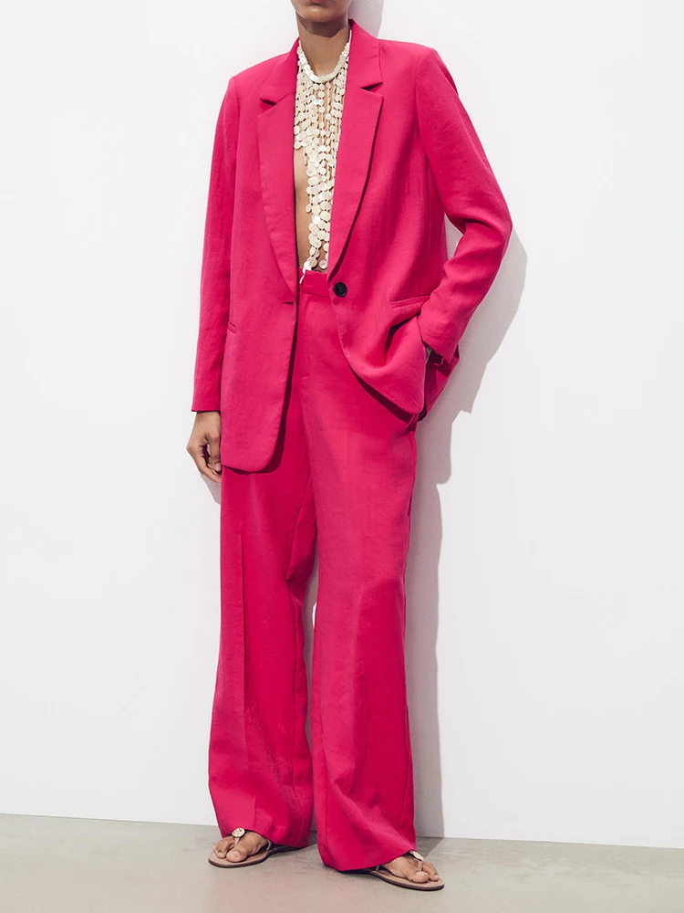 

Новое поступление, женская верхняя одежда, длинные брюки, осенний сезон, модный этнический сценический костюм ZA2025 83728 630 8372568 630