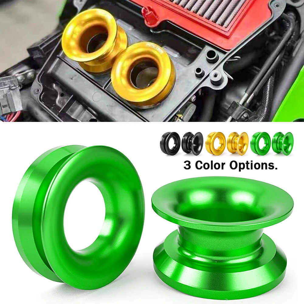 For KAWASAKI Z500 NINJA500 2025 2026 Motorcycle Wind High Flow Airbox Accessories Air Intake Cup Ninja400 Z400 2020-2024