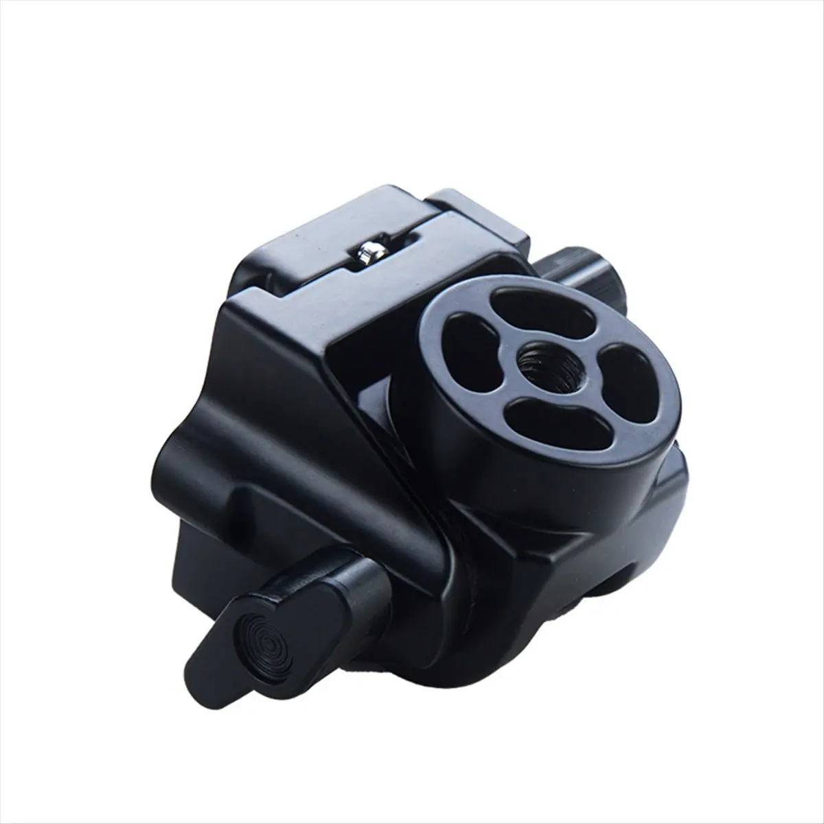 AA80 Camera Tilt Head Monopod Head Monopod Tilt Head Tripod Head with Quick Release Plate for Birdwatching Photography