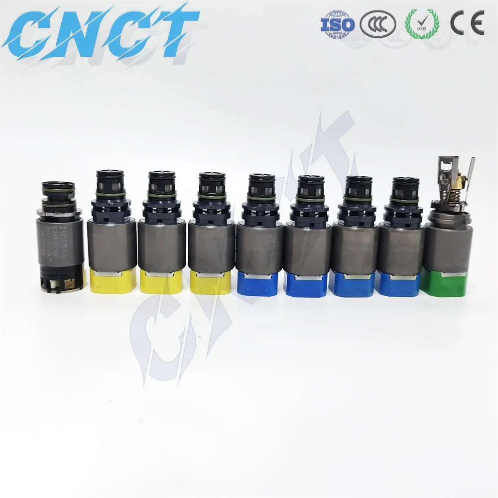 

OEM ZF 8HP50 8-Speed Automatic Transmission Solenoid KIT 9pcs for BMW Dodge Jeep Alfa Romeo 4WD RWD