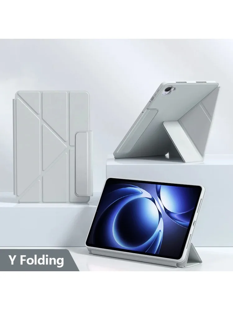 Etui na Xiaomi Pad Mini, inteligentne składane etui ze skóry PU z funkcją podstawki i magnetycznym zamknięciem, do Redmi K Pad / Xiaomi Pad Mini 8.8 cala, Coque — zdjęcie produktu 7