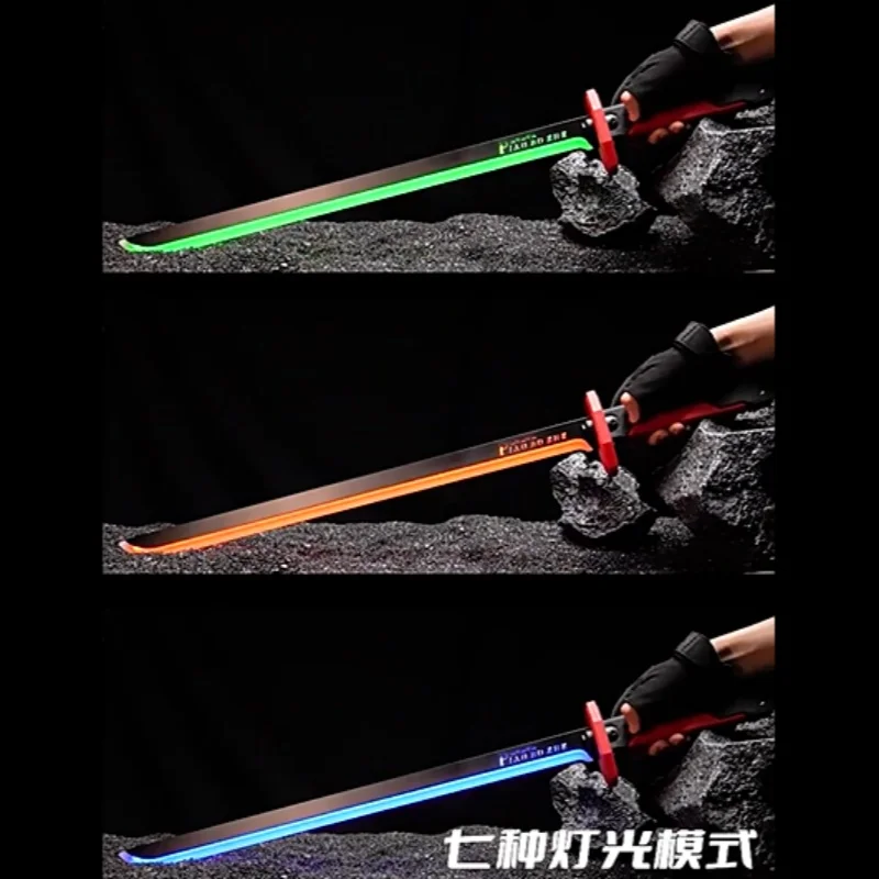 لعبة سيف ليزر لامعة للأولاد - سكين الساموراي الخفيف المتوهج للأطفال والكبار لعبة مضيئة مبتكرة #4