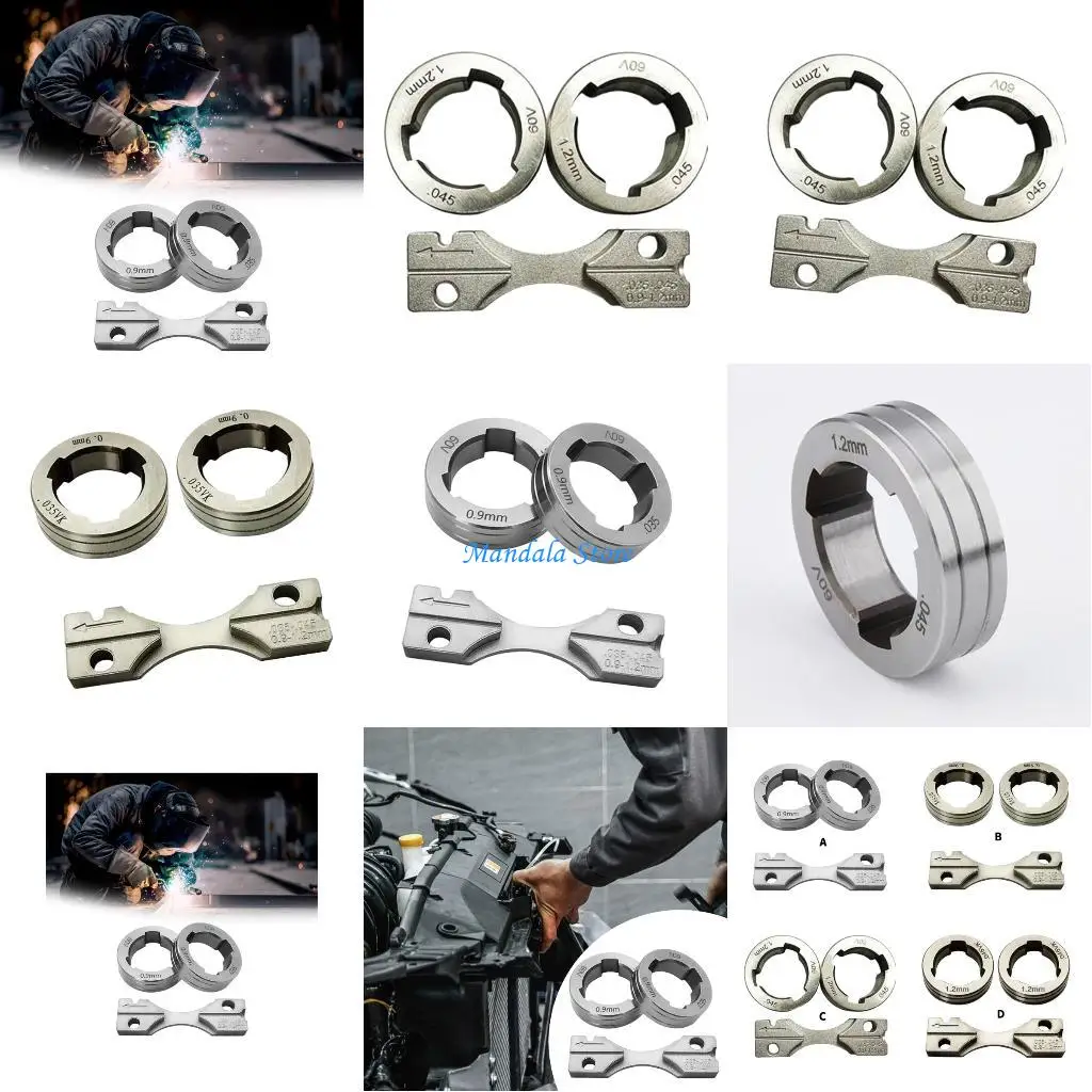 

U2JC Welding Wire Drive Roller High Compatibility Replace KP1696-035S Drive Roll Set