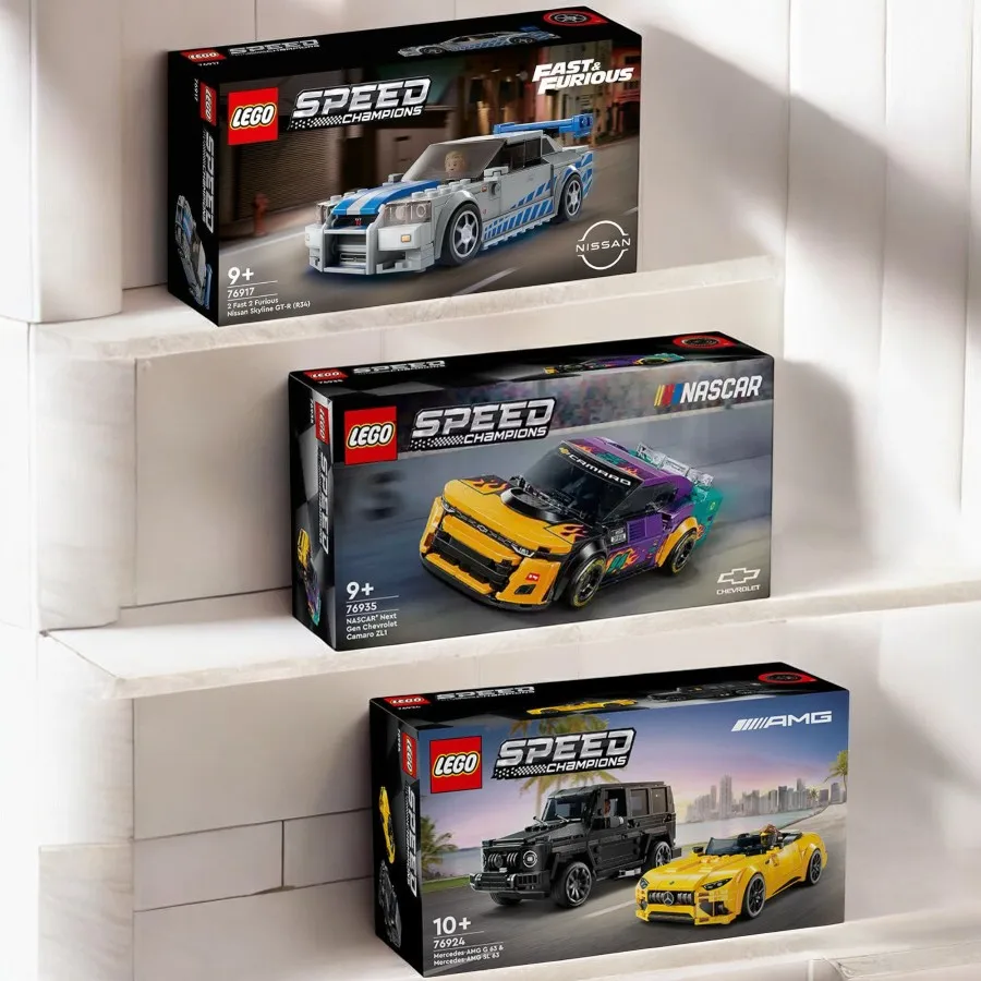 76917/76935/76924 LEGO Speed Champion 76935, suitable for collecting racing cars for boys and girls, daily and birthday gifts