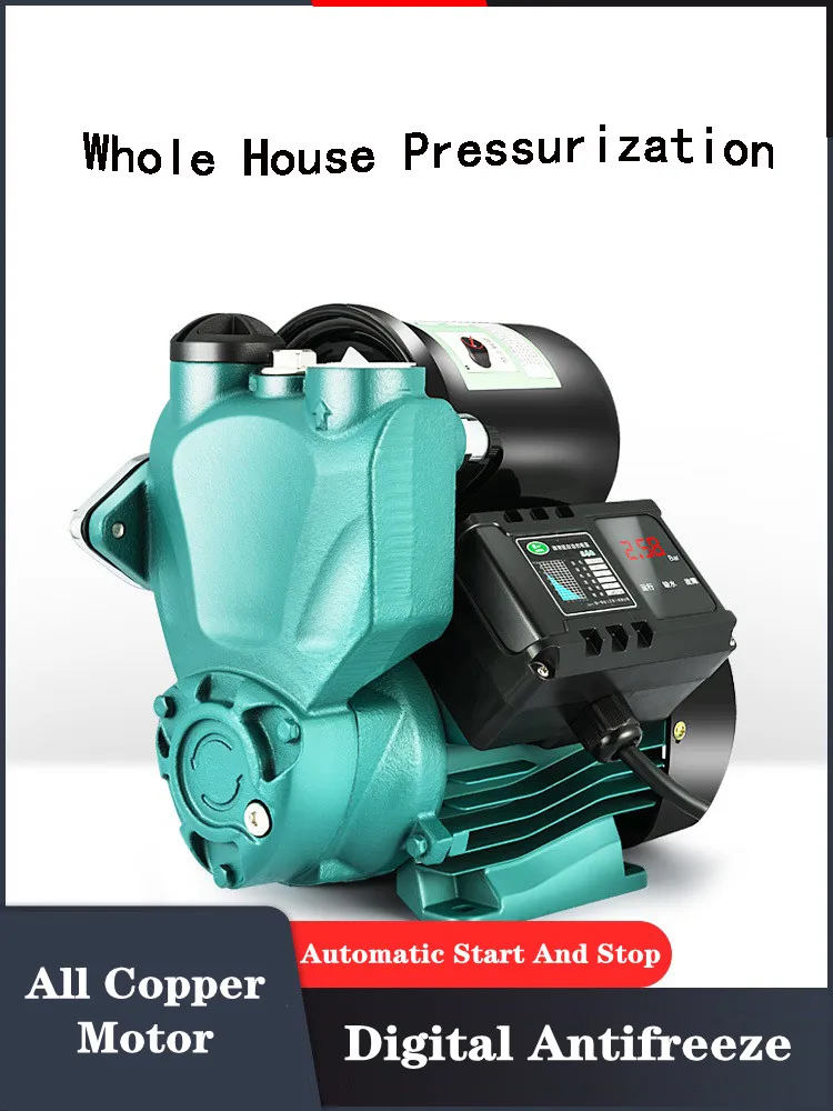 Booster Pump Household Self-priming Pump Automatic Mute Tap Water Pipe Suction Booster Pump 220v Small Water Pump