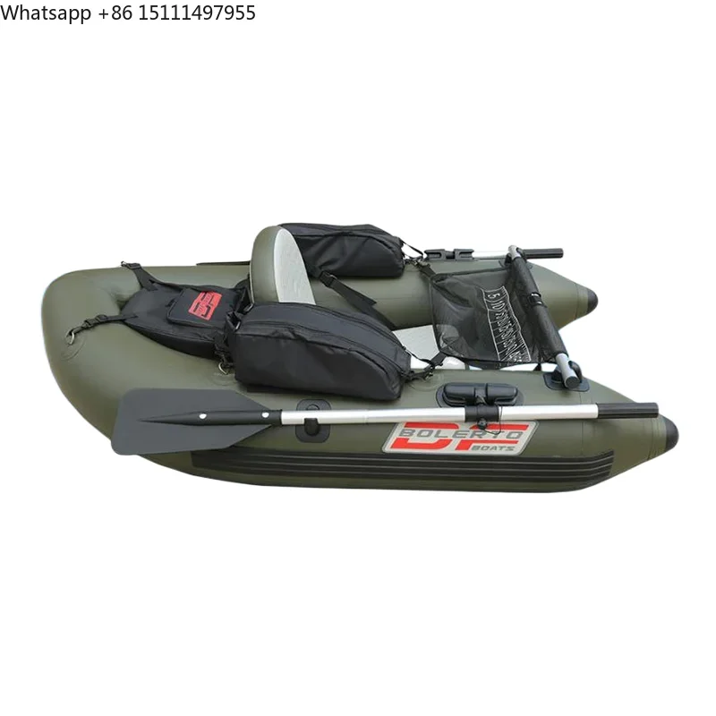 New Customeziation Hypalon Rib Fishing Boats Belly Boat Motor Inflatable Boats China With Repair Kit