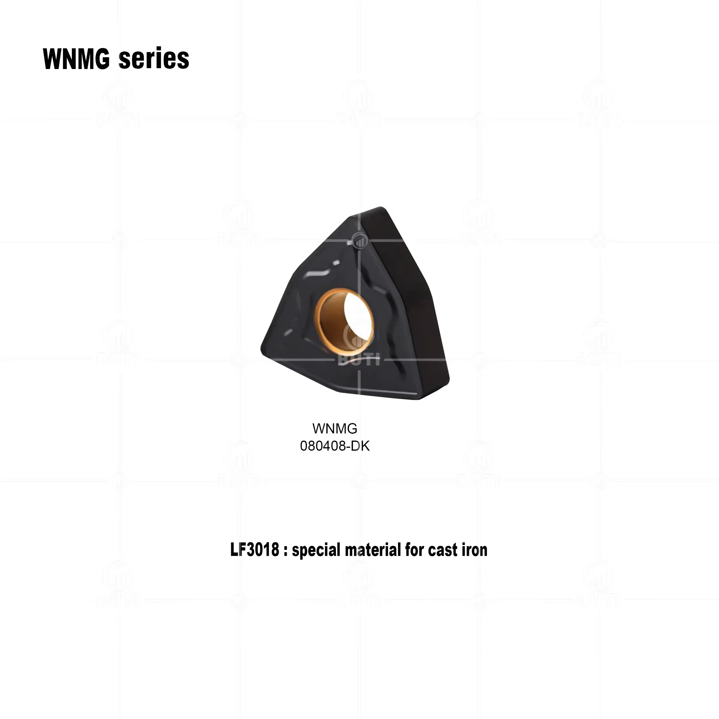 

DESKAR 100% оригинал WNMG080408-DK LF3018 Токарный станок с ЧПУ Персикообразный инструмент для резки внешнего круга Специальная обработка чугуна