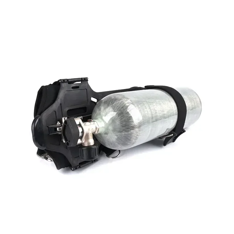 Manufacturing carbon fiber cylinder for 6.8L SCBA compressed air respirator