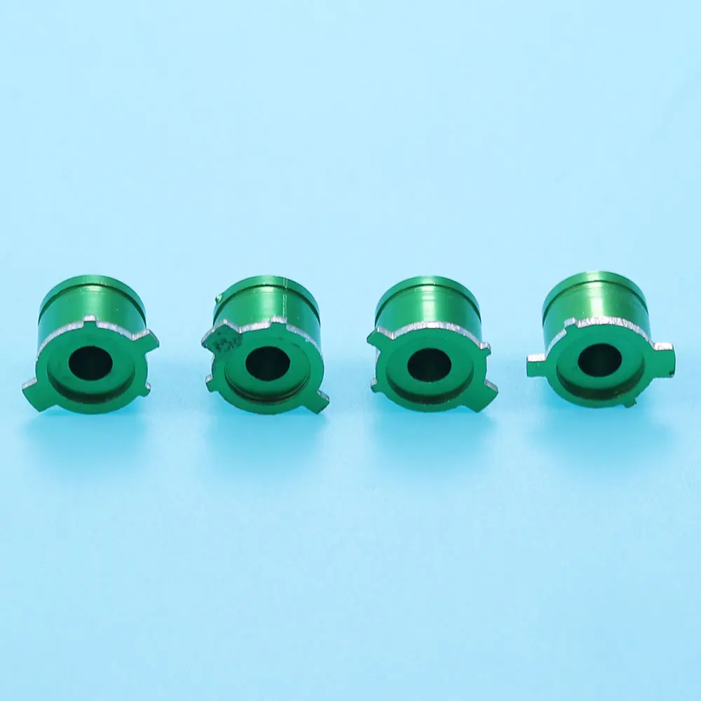 1 pz per PS4 PRO Slim Controller Game sostituzione alluminio Thumbstick 9mm Bullet Button & Metal Remote Stick Cap Parts