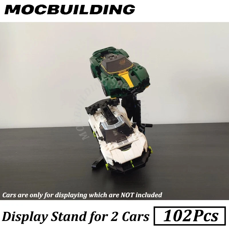 Display Stands for Cars MOC Building Blocks Bricks Construction Toys Gifts Christmas