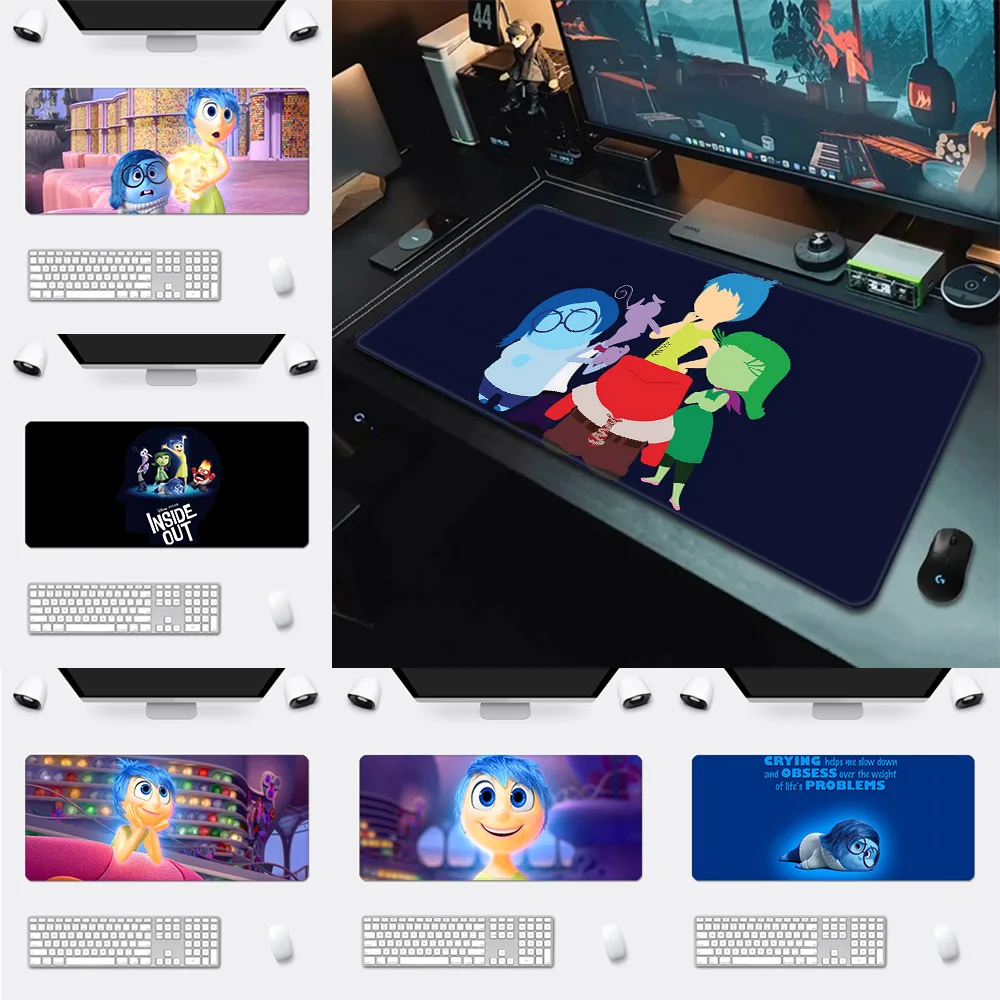 

Inside Out Inside Out Mousepad HD Printing Computer Gamers Locking Edge Non-slip Mouse Pad XXL90x40cm Keyboard PC Desk Pad