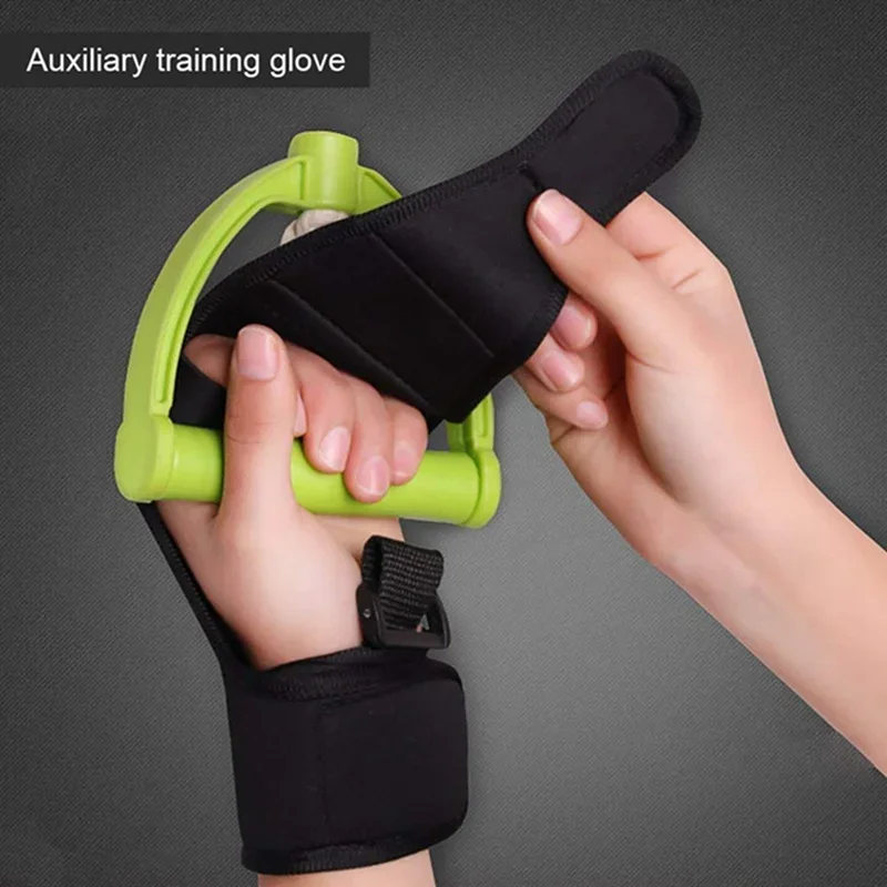 1PC Rehabilitation Finger Auxiliary Gloves Brace Anti Spasticity Splint Finger Hand Recovery Grip image 3
