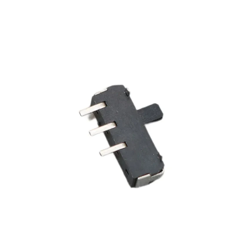 ChengHaoRan 5PCS 2 Position 1P2T Horizontal Miniature SMT SMD Slide Switch Reset switch 3 feet 2 files Horizontal Slide On-Off