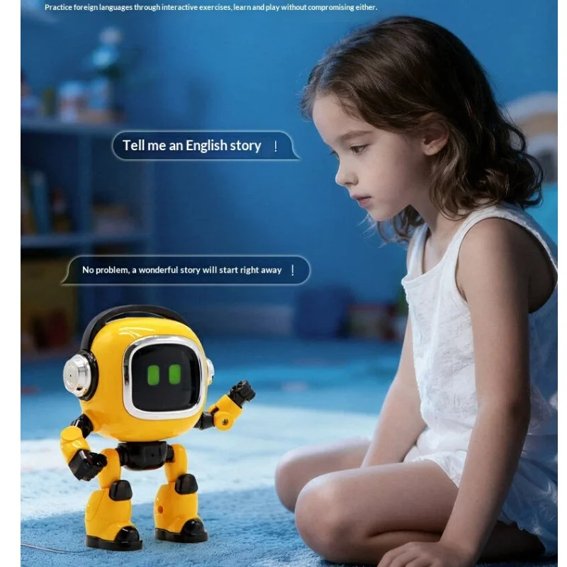 

In Stock DeepSeek Smart AI Voice RC Robot 37 Languages Support Interactive Remote Control Toy For Kids Gift Boys Girls