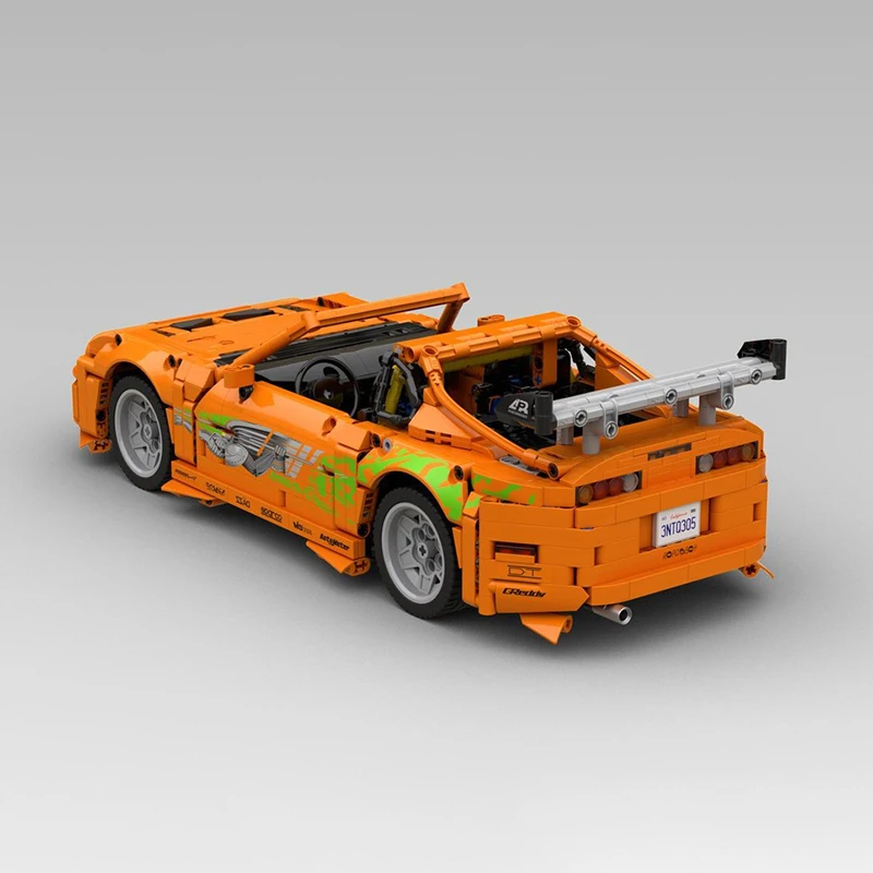 Briques de construction Moc Tyt MK4 (1:12), modèle de voitures de vitesse Champion, technologie, blocs de voiture de Super sport, assemblage de jouets cadeaux, ensembles de bricolage