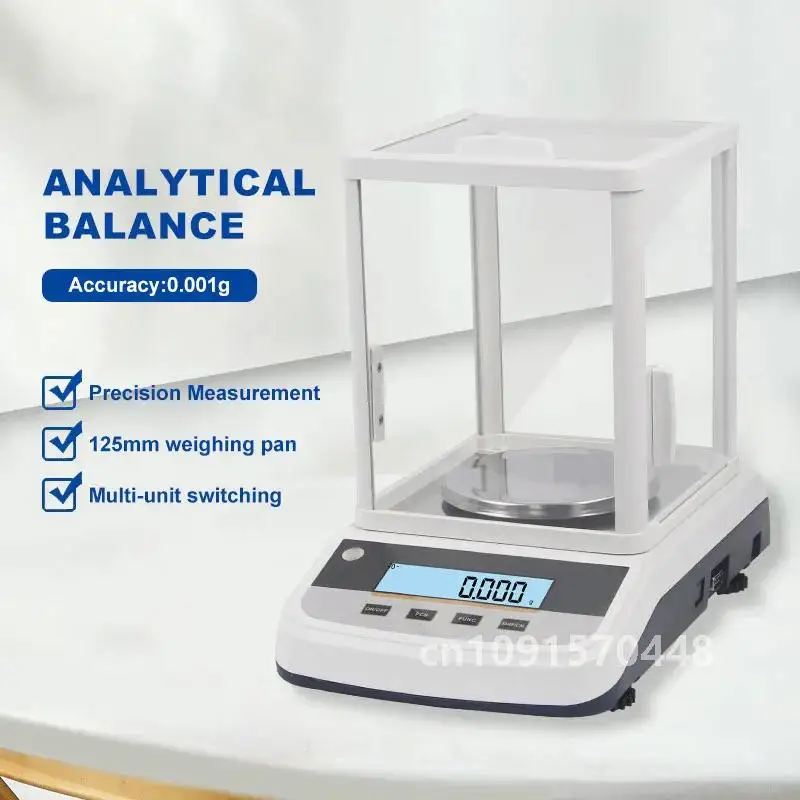 Precision Scale Jewelry Digital Scale Lab Precision Analytical Balance Weight Scale 200g/300g 0.001g