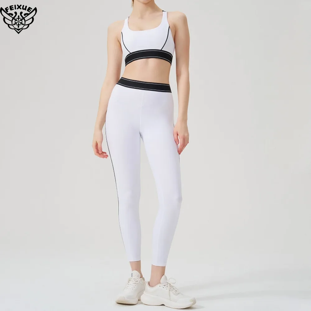 

Yoga Suit Women Tracksuit Sports Bra High Waist Legging Shorts Outfit Gym Set Fitness Running Workout Clothes Push Up Sportswear