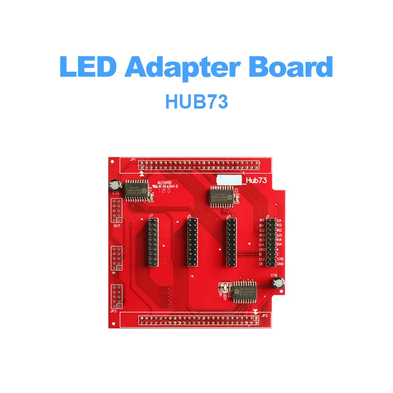 アダプターハブ73 LEDコントロールカード変換カードアダプター4 * ハブ73ポート出力20ピン