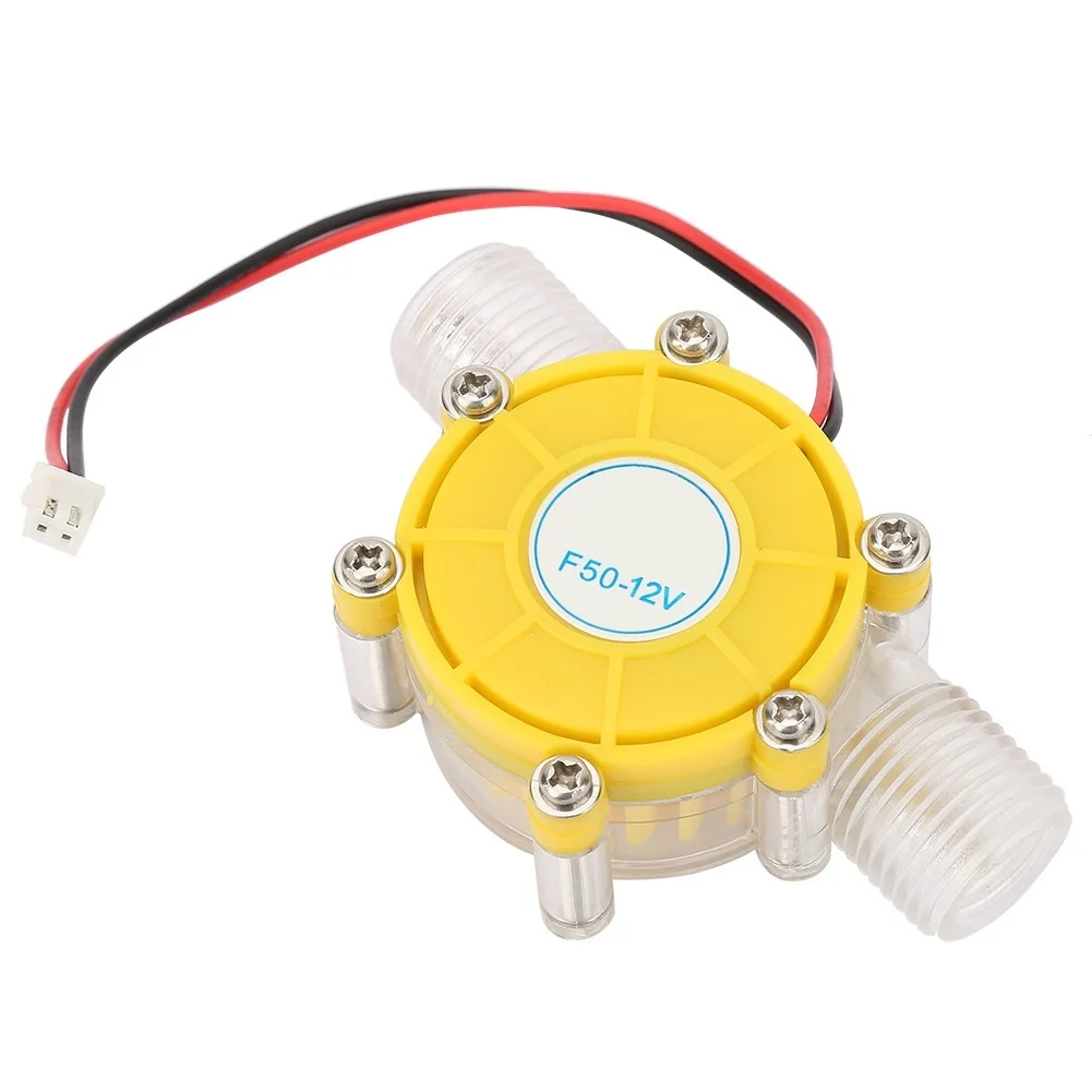 12V DC Water Turbine Hydroelectric Generator Small 90g Low Noise For For Hydro Power System Electricity Generation Device