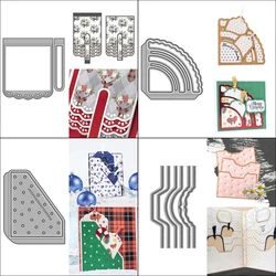 Metal Cutting Dies Corner Pocket diy Scrapbooking Photo Album Decorative Embossing PaperCard Die