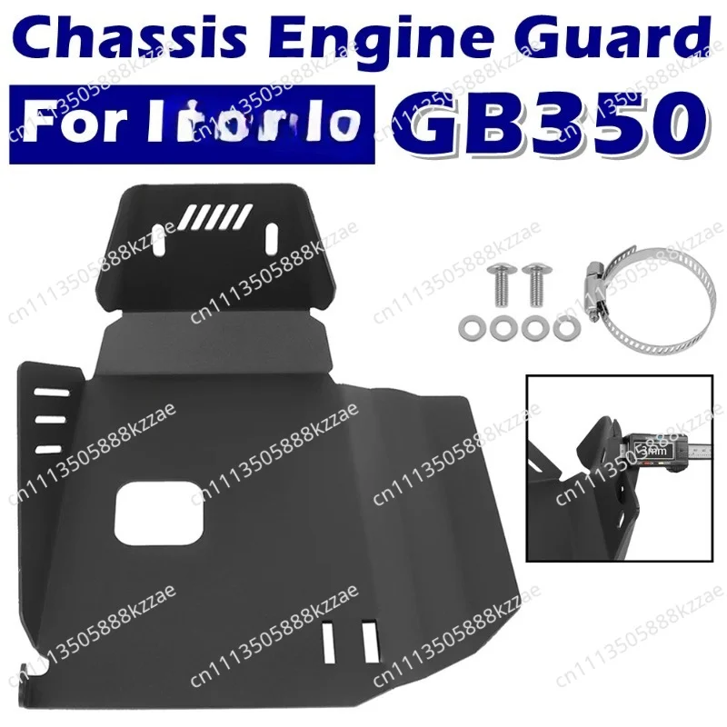 Motorcycle Chassis Engine Guard For Honda GB350 GB350S CB 350 RS 2024 Skid Plate Lower Frame Cover Protector HONDA GB 350 Hness