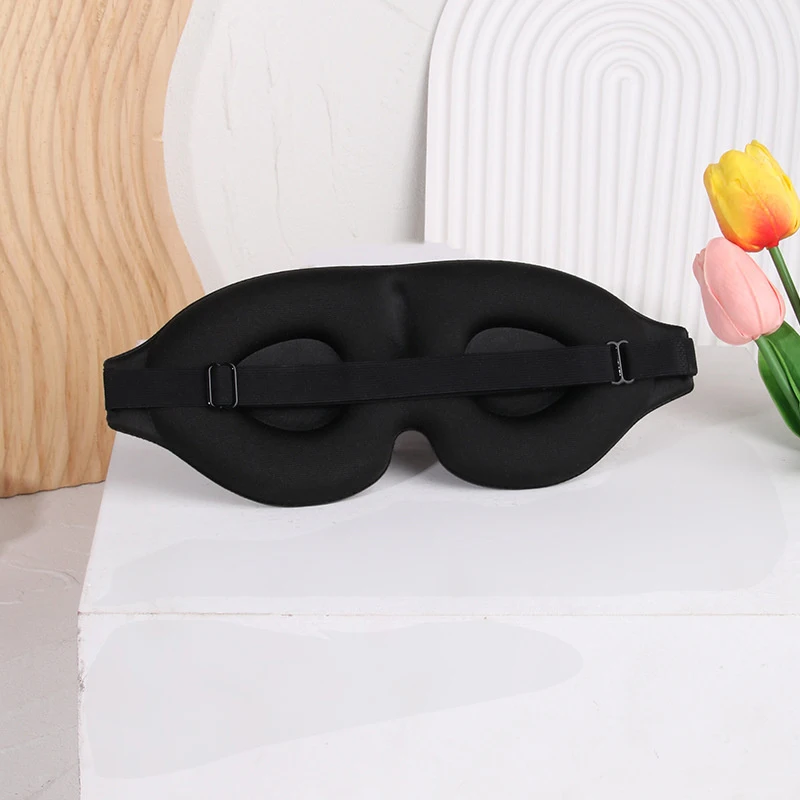 3D Eye Mask Adjustable Suitable For Men And Women With No Pressure On The Eyes Breathable And Light Blocking Eye Mask Black