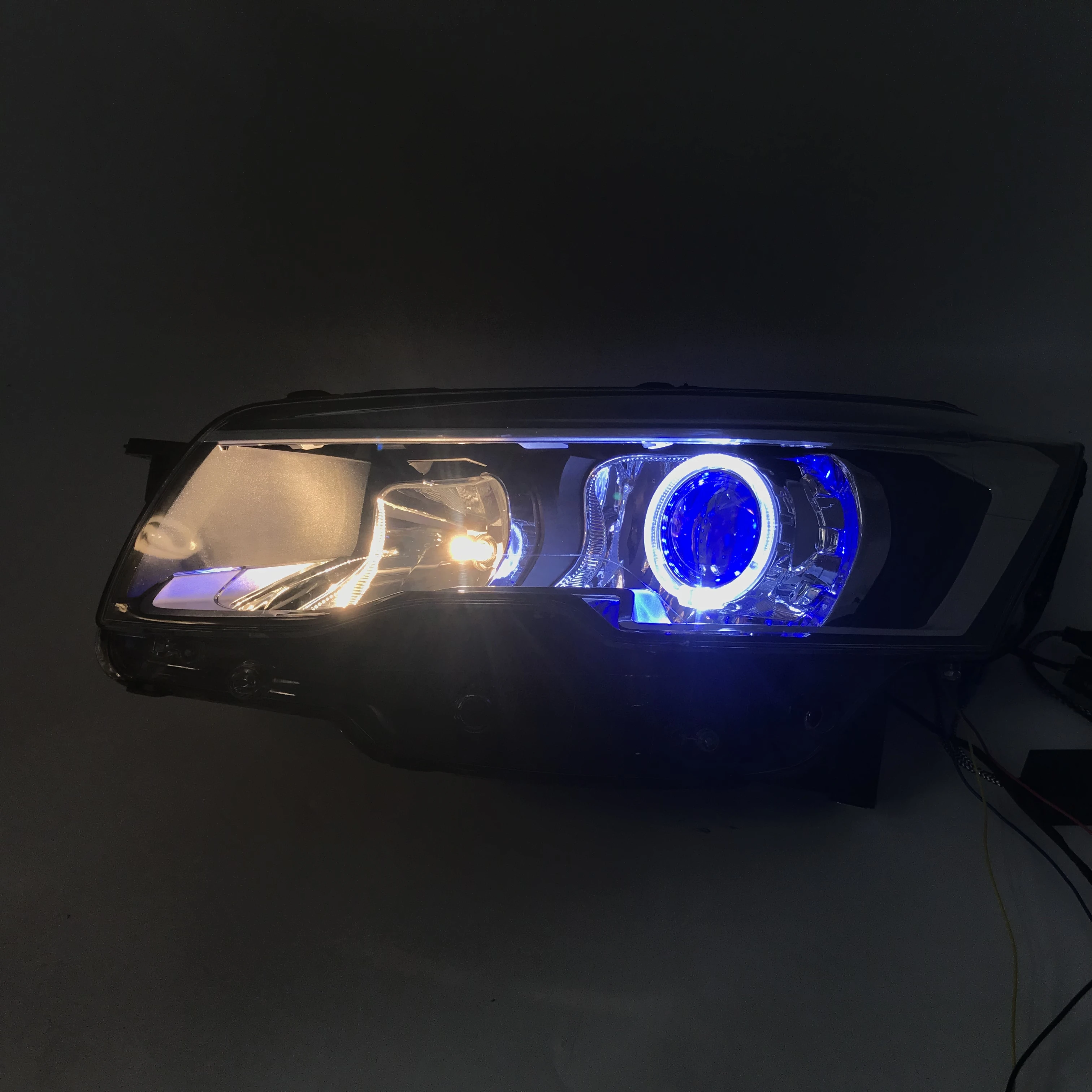 Car Led HID Headlight Daytime Running DRL headlamp Angel eyes Low High Beam Turn signal for Peugeot 508 Автомобильные лампы