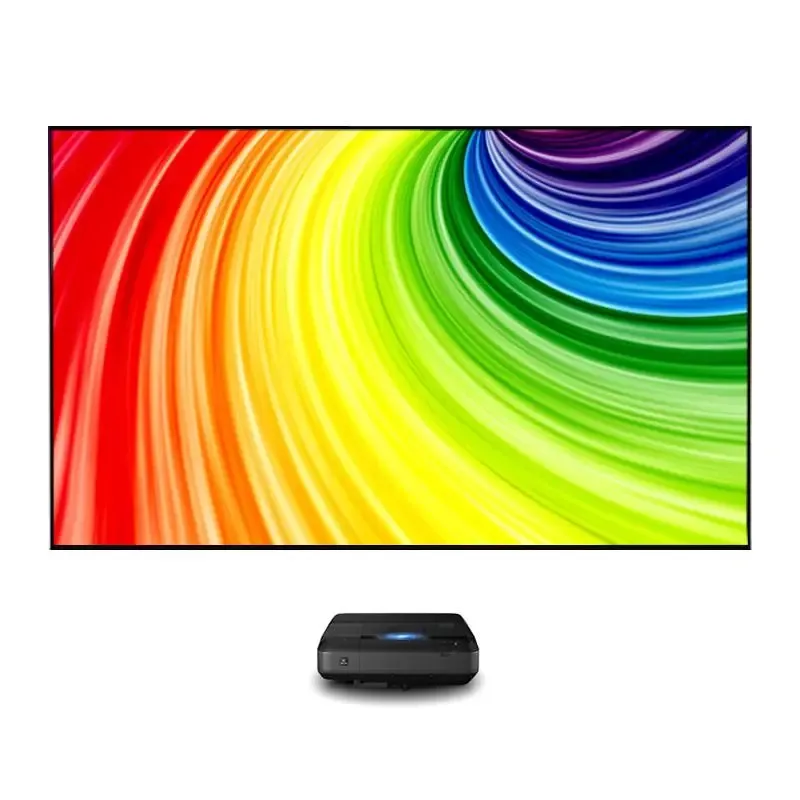 100" 120" 16:9 8K True Optical ALR Negro Gris Luz ambiental que rechaza pantallas de proyección