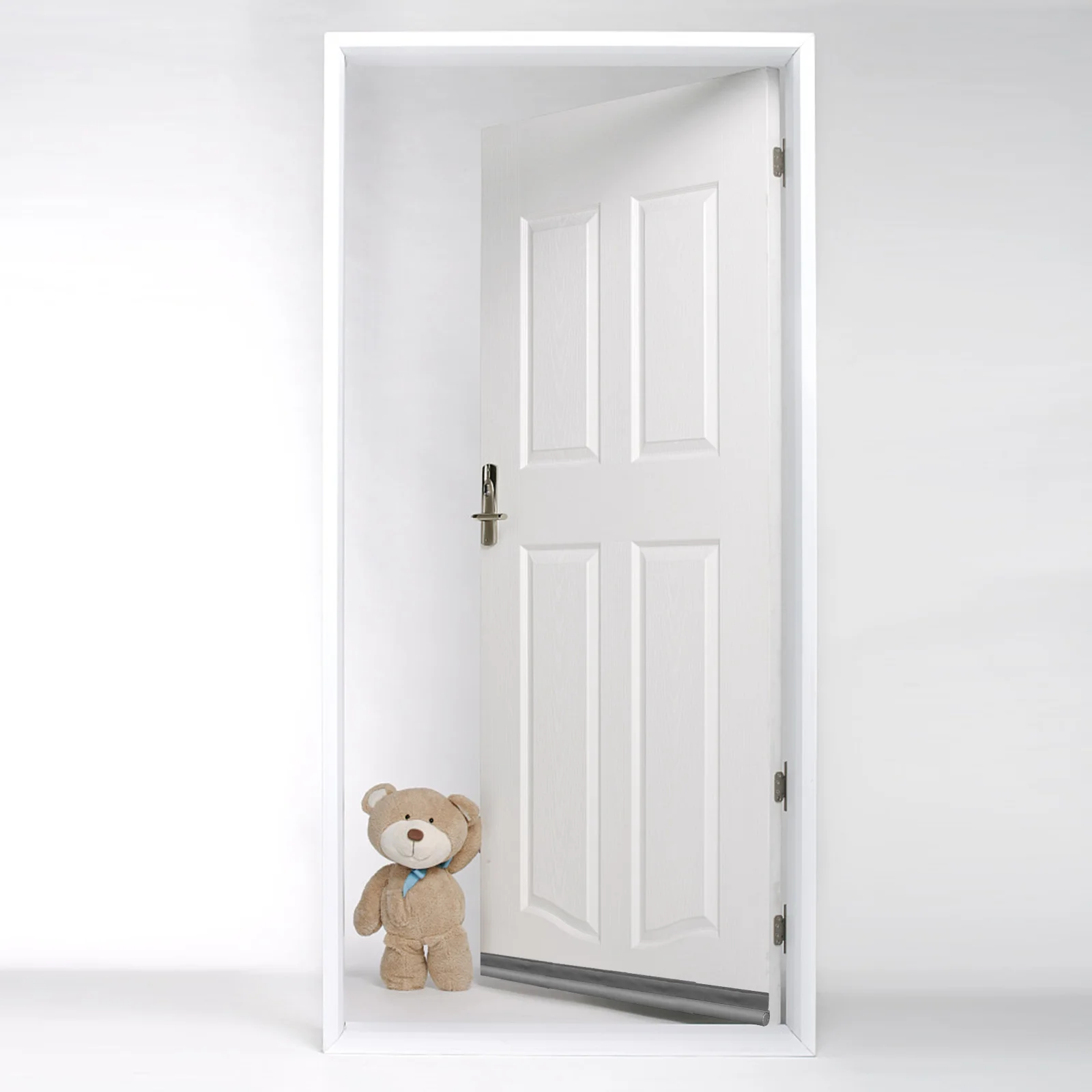 

1Pcs Door Bottom Seal Strip Wear Resistant Self Adhesive Soundproof Windproof Draft Stopper Tape Home Use Door Sealing Strip