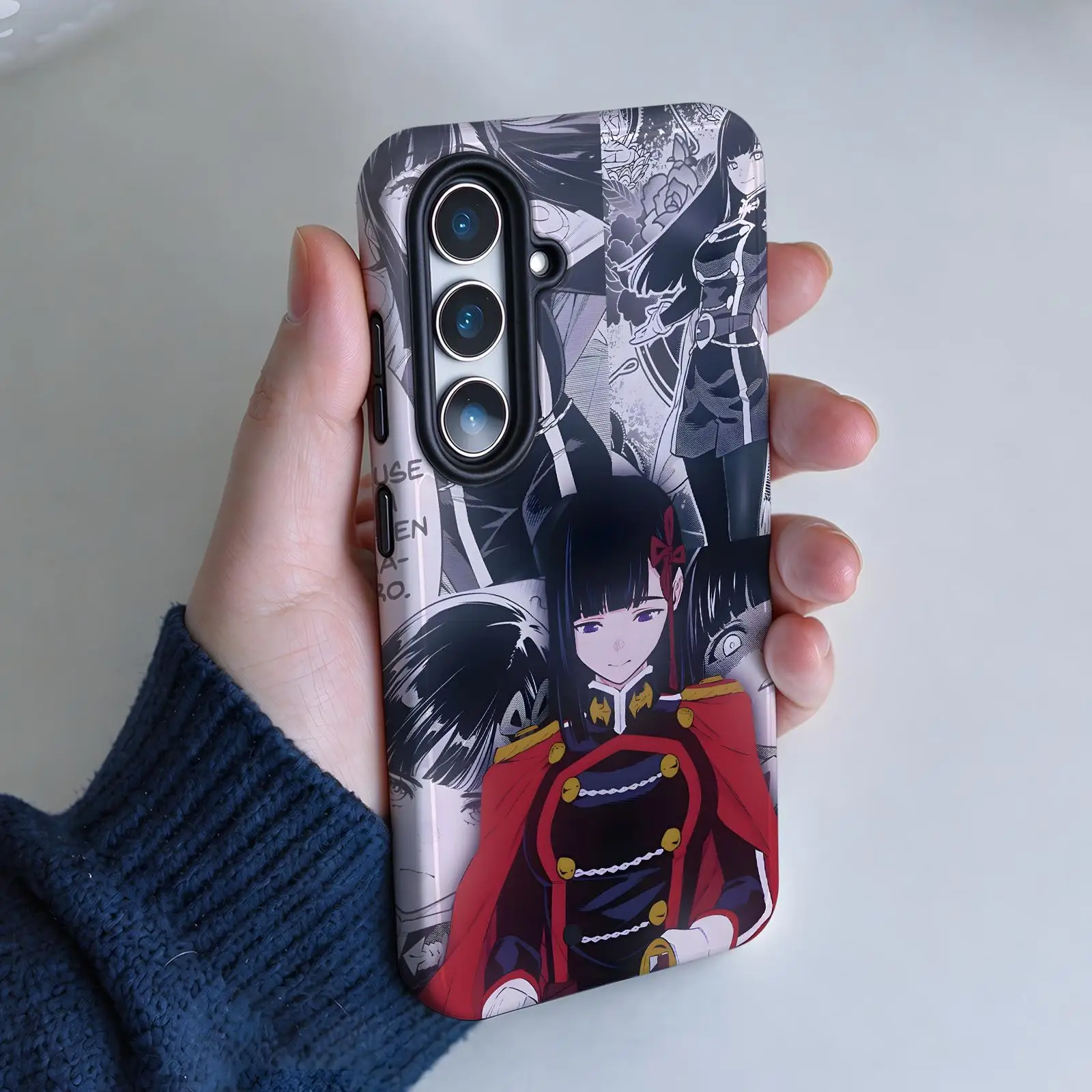 Chained Soldier  Phone Case For Samsung Galaxy A57 A56 A37 A27 A17 A36 A26 A55 A35 Glossy Film Phone Case