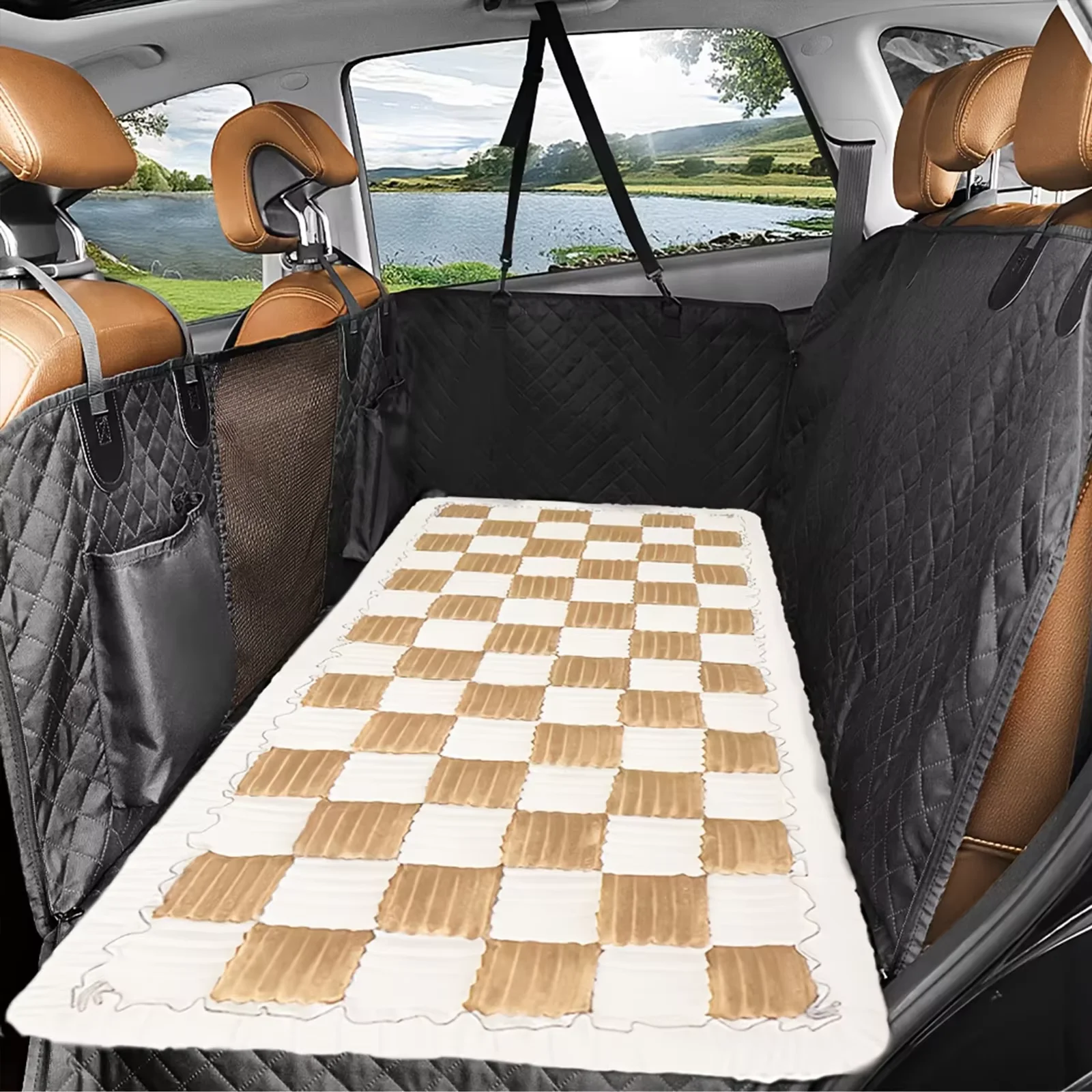 Dog Bed Warm Mat for Car Seat Cover Pet Cat Blanket Anti-slip Washable Cushion Sofa Couch Cover Protector For Dogs Pet Supplies 4