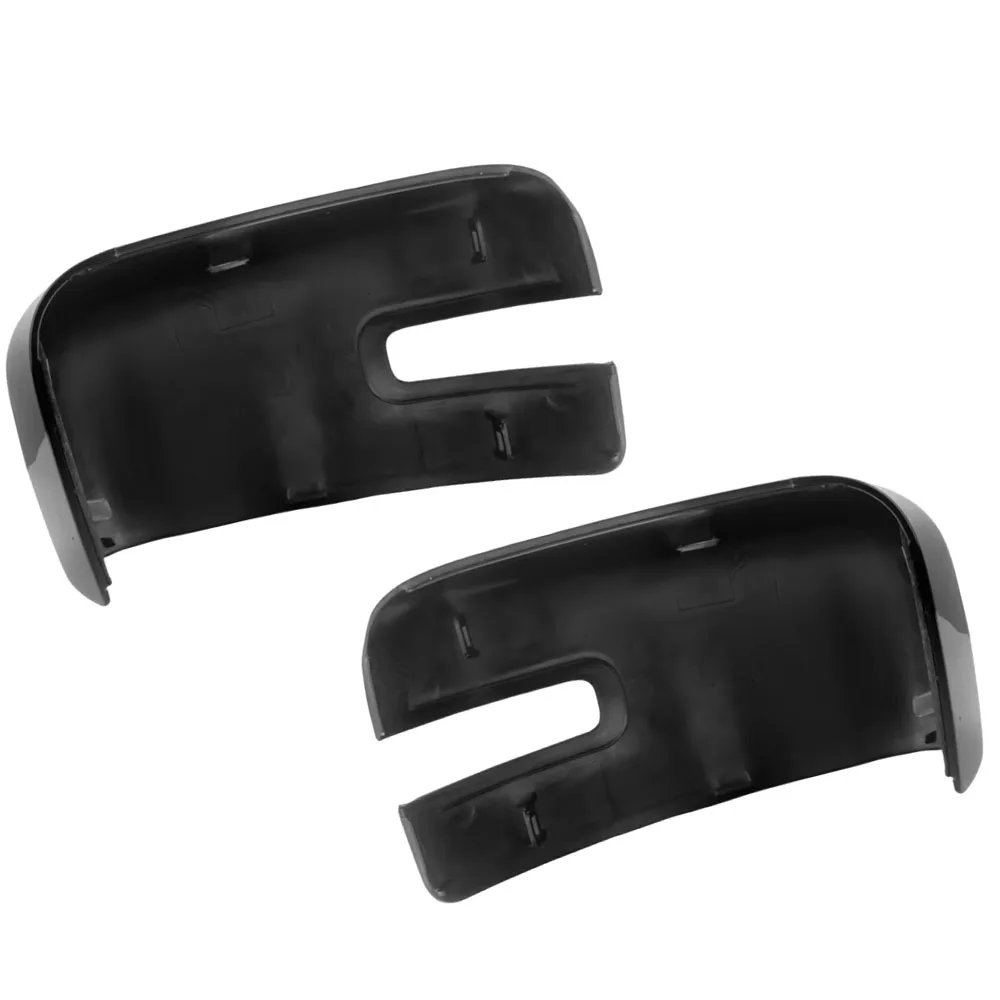 Glossy Black Left Right Side Mirror Cover Cap Door Wing Rearview Mirrors Cover for Jeep Renegade 2016 2017 2018 2019 2020 2021